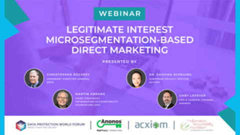 Legitimate Interest Microsegmentation-Based Direct Marketing