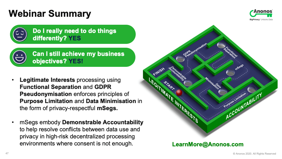 Webinar Summary