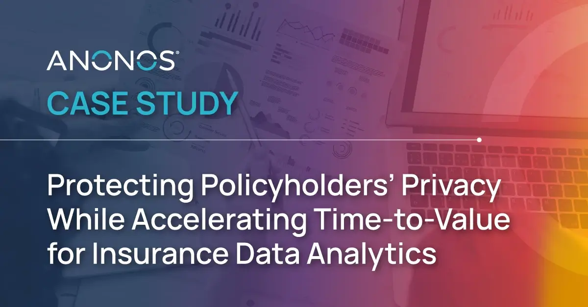 Case Study Protecting Insurance Data for Pricing Model Tests