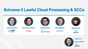 Schrems II Cloud Webinar