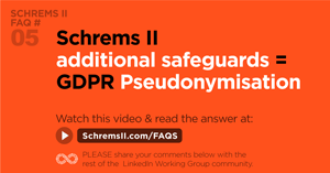 Webinar FAQ 5: Explain how the GDPR heightened standard for Pseudonymisation is not the same as the "casual" understanding of the technique.