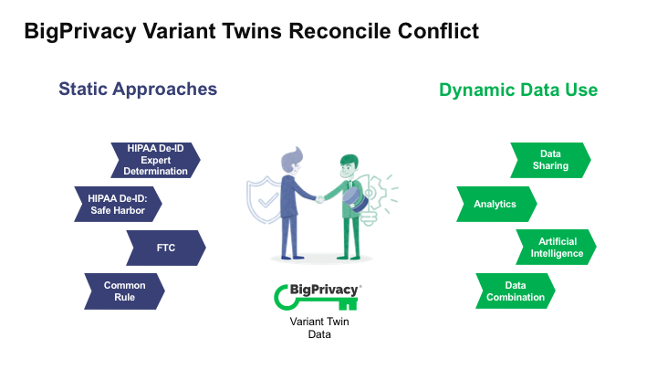 BigPrivacy Variant Twins Reconcile Conflict