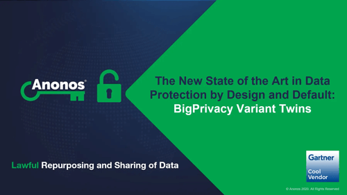 BigPrivacy in 3 Minutes<br>State of the Are in Data Protection by Design &amp; by Default