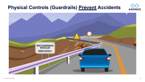 Physical Controls (Guardrails) Prevent Accidents