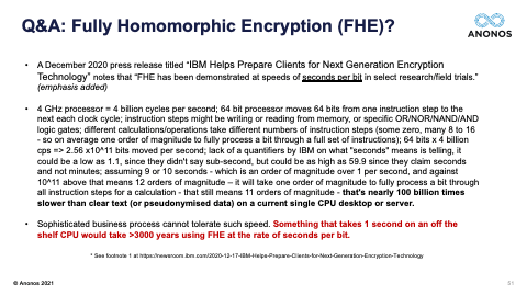 Q&A: Fully Homomorphic Encryption (FHE)?