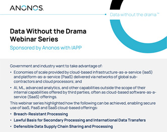 Data Without the Drama Webinar Series