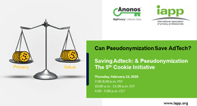 IAPP Pseudonymisation Webinar