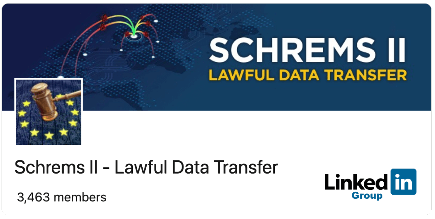 Schrems II - Lawful Data Transfer