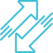 up and down arrows