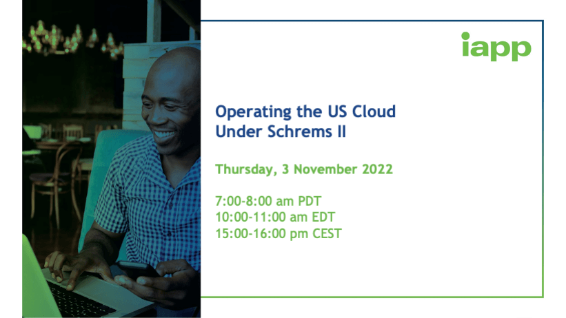 Operating the US Cloud Under Schrems II