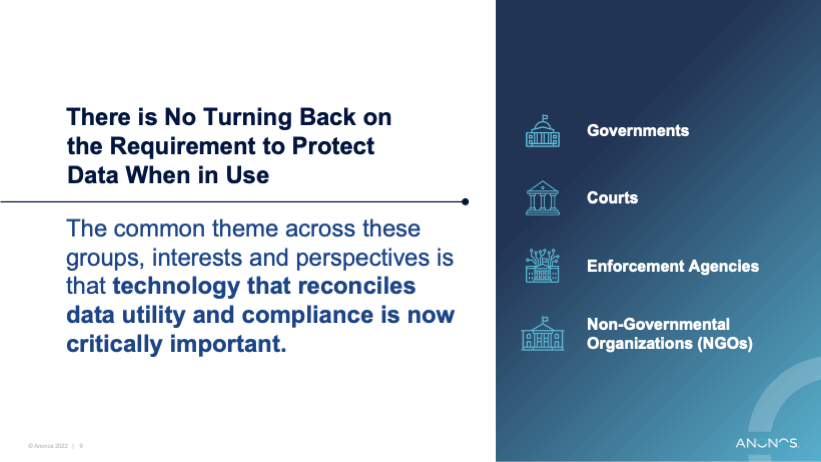 There is No Turning Back on the Requirement to Protect Data When in Use