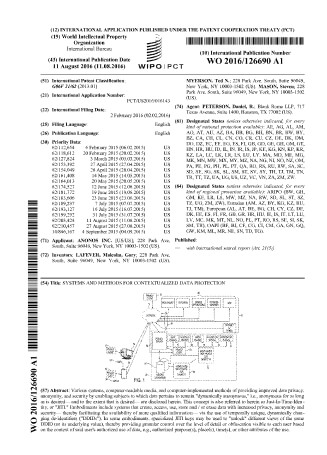 Patent WO 2016/126690