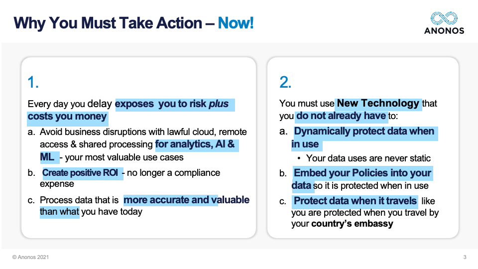 Why You Must Take Action - Now!