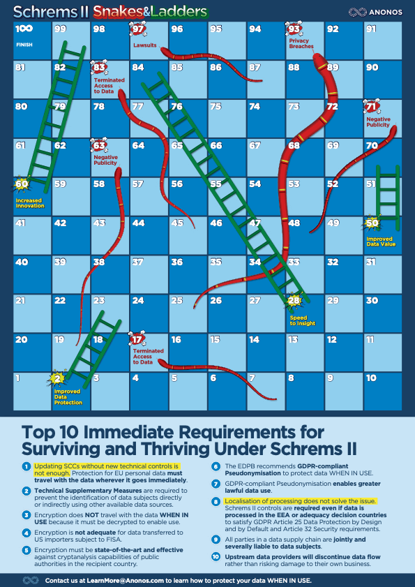 Top 10 Immediate Requirements for Surviving and Thriving Under Schrems II