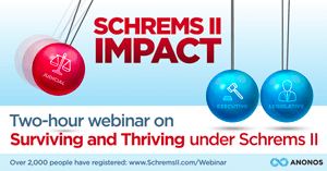 Two-hour webinar on Surviving and Thriving under Schrems II
