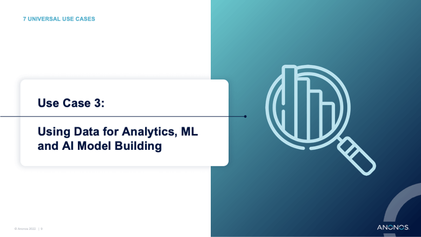 Use Case 3: Using Data for Analytics, ML and AI Model Building