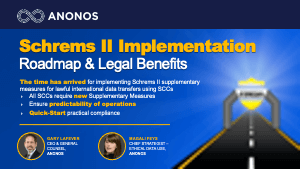 Workshop Replay<br>Schrems II: Implementation Roadmap &amp; Legal Benefits