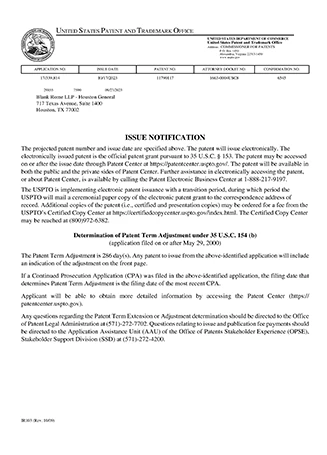 US 11,790,117 patent cover