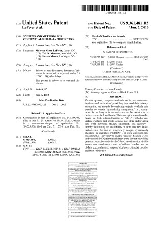 US 9,361,481 patent cover